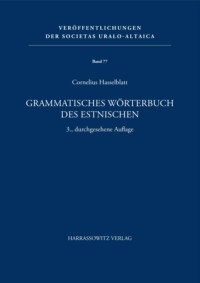Image of Grammatisches Wörterbuch des Estnischen