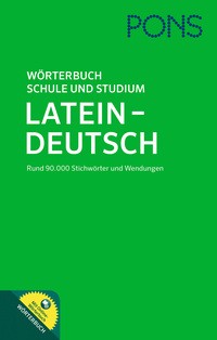 Image of PONS Wörterbuch für Schule und Studium: Latein : Latein - Deutsch